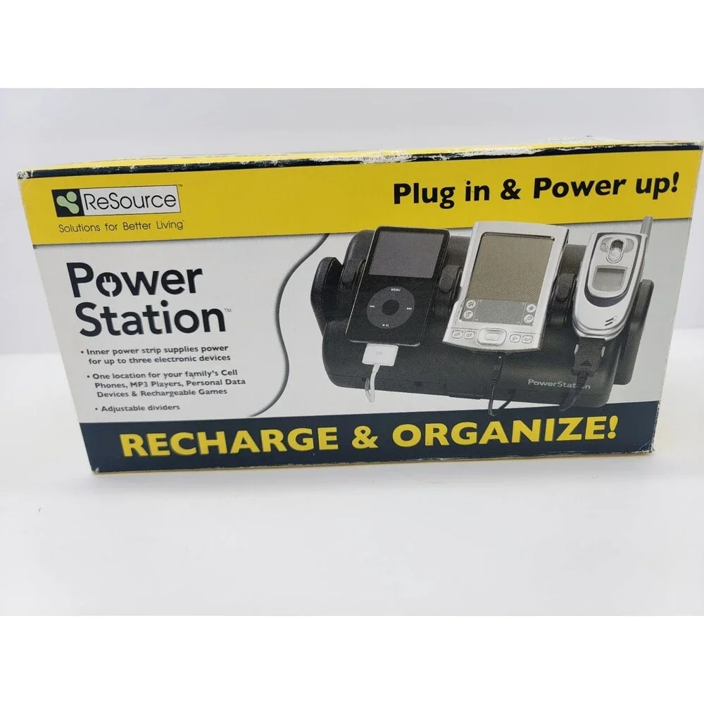 Power Station for Recharging & Organizing Phones, MP3 2000's